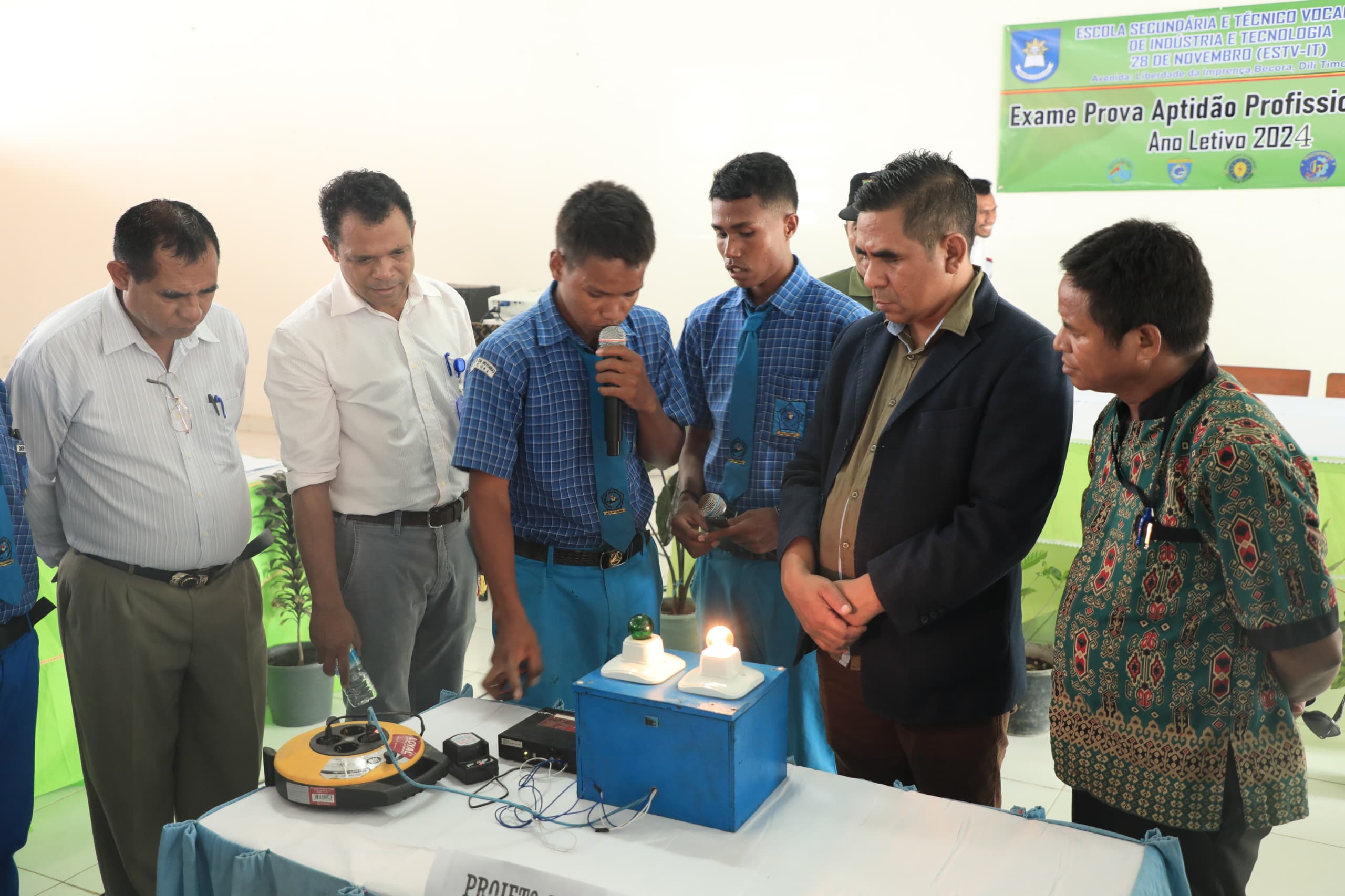 SEKRETÁRIU ESTADU ESJ-ESTV PARTISIPA EZAME PAP IHA ESTV_IT BECORA