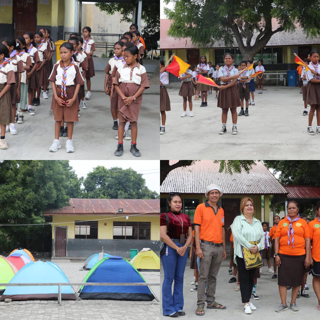 ESKOLA EBF 5 COMORO REALIZA ATIVIDADE CAMPING ESCUTEIRU NIAN