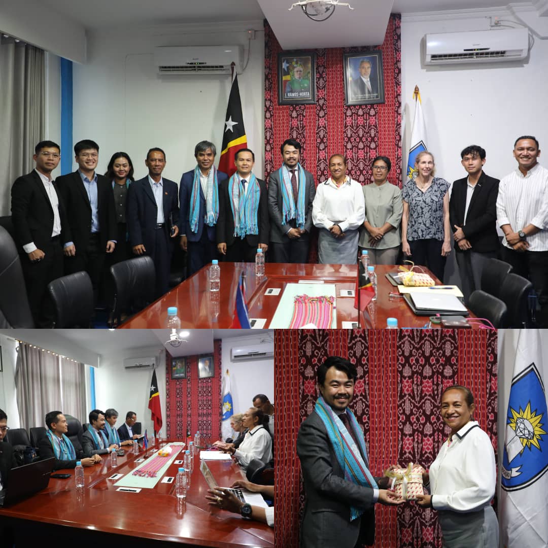 ME HO KAMBODIA DISKUTI KOOPERASAUN TEKNOLOJIA IHA ÁREA EDUKASAUN